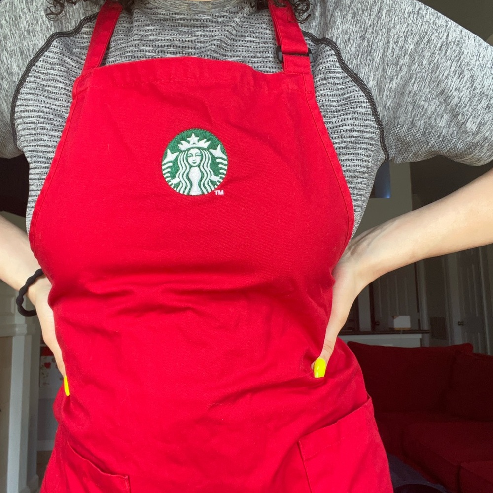 Holiday Starbucks apron!!!